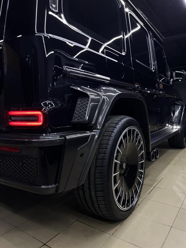 Карбоновый обвес, задняя часть, чёрный G‑Class